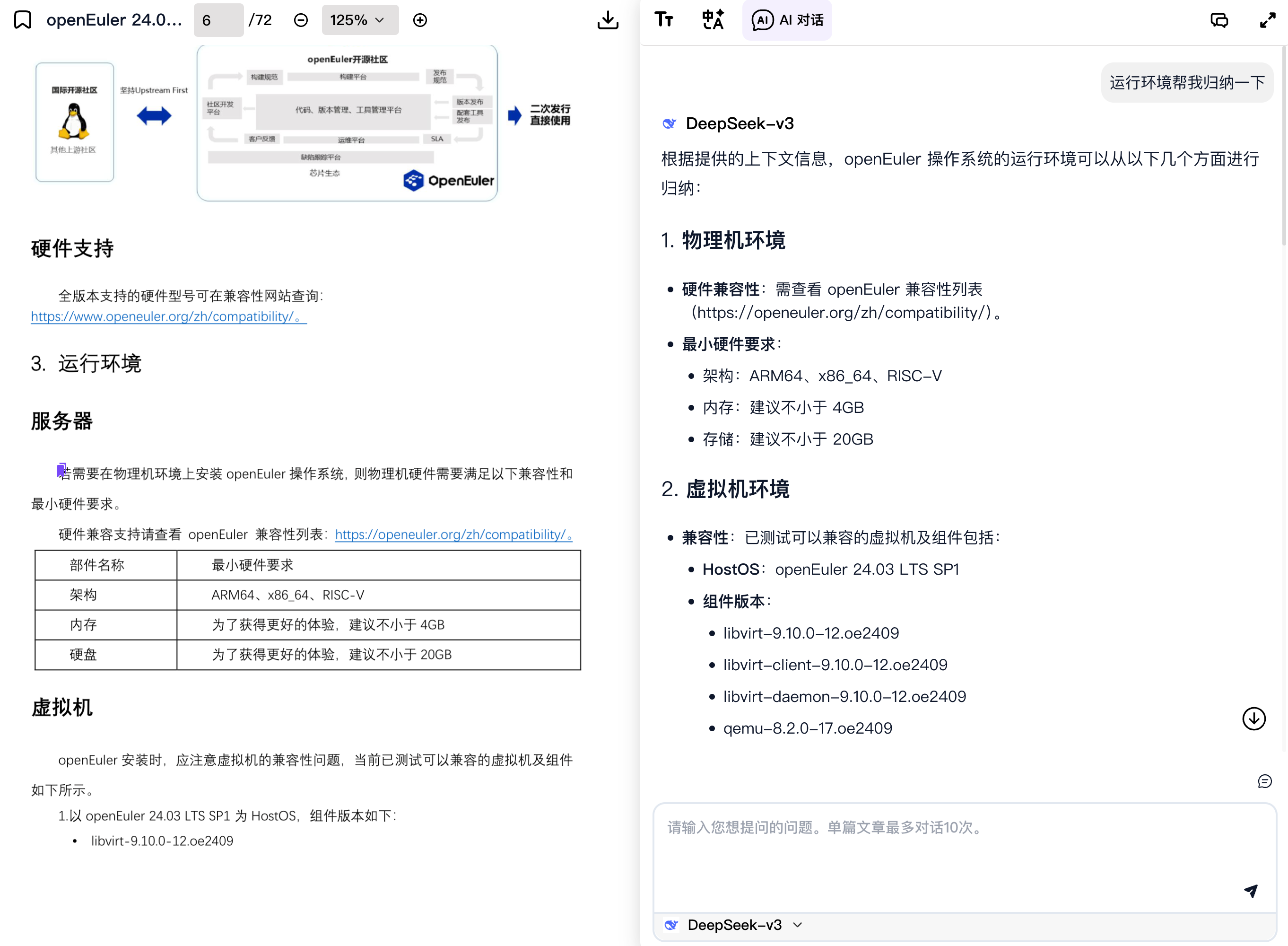 技术白皮书文档对话示例